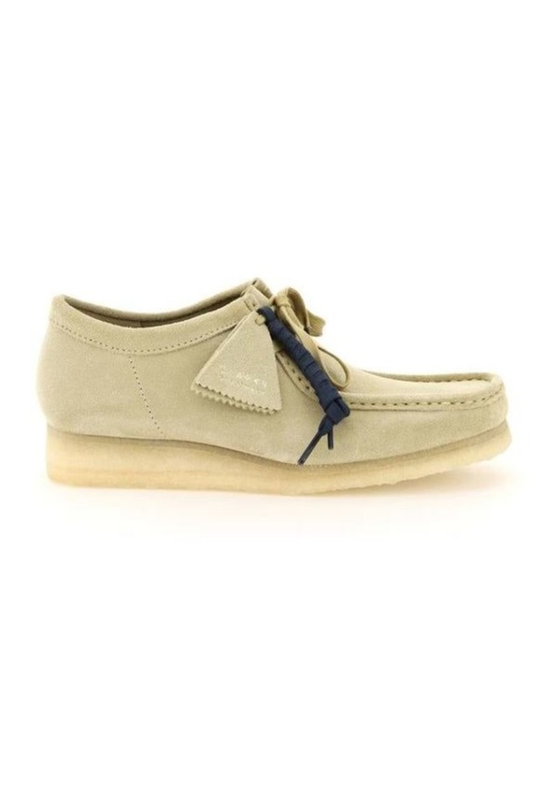 Clarks originals wallabee suede leather lace-up shoes