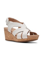Clarks® Un Capri Step Platform Wedge Sandal (Women)