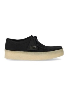 CLARKS  WALLABEE CUP BLACK LOAFER