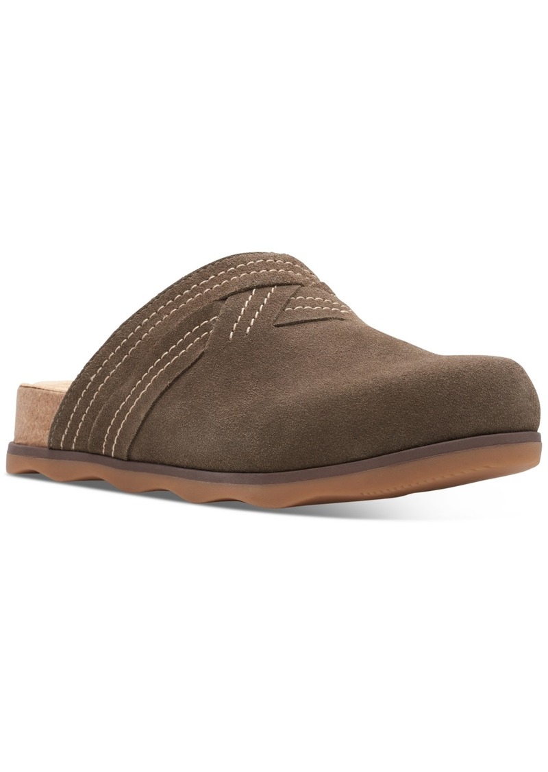 Clarks Women's Brynn Glide Mules - Dark Olive