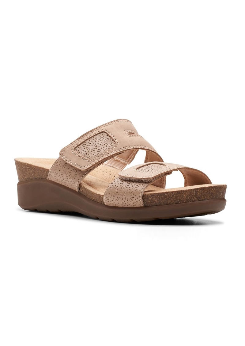 Clarks Women's Calenne Maye Wedge Sandal