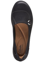 Clarks Women's Carleigh Lulin Round-Toe Slip-On Shoes - Taupe Nubu