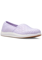 Clarks Women's Cloudsteppers Breeze Emily Perforated Loafer Flats - Blue