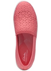 Clarks Women's Cloudsteppers Breeze Emily Perforated Loafer Flats - Strawberry