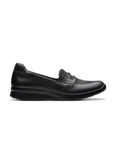 Clarks Women's Collection Ellowyn Penny Shoes - Black Leather