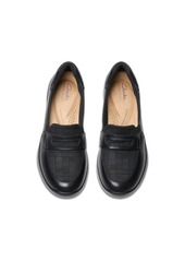 Clarks Women's Collection Ellowyn Penny Shoes - Black Leather