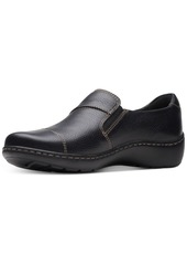 Clarks Women's Cora Harbor Zip Flats - Black