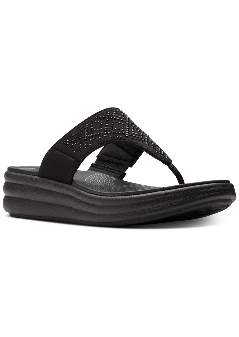 Clarks Women's Drift Way Sandals - Black