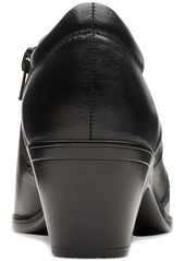 Clarks Women's Emily 2 Erin Ankle Booties - Black Leather