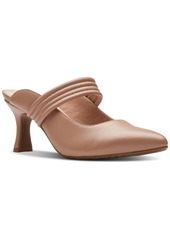 Clarks Women's Kataleyna Dusk Slip-On Pointed-Toe Pumps - Beige Leather