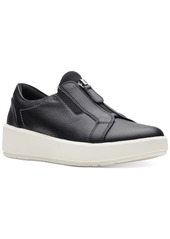 Clarks Women's Layton Rae Sneakers - Black Leather