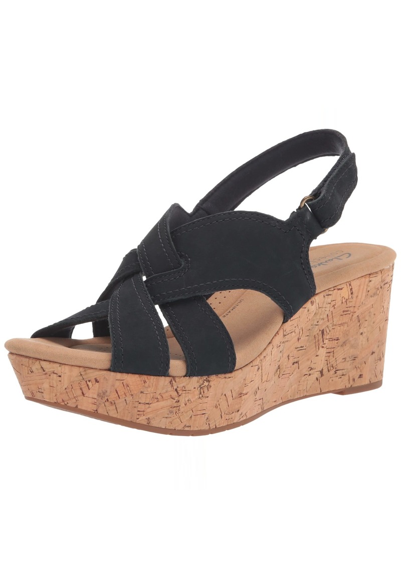 Clarks Women's Rose Erin Wedge Sandal