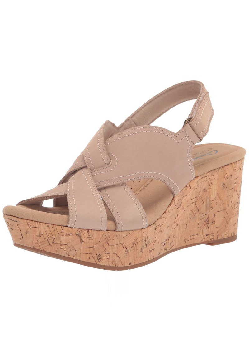 Clarks Women's Rose Erin Wedge Sandal