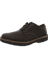 Clarks Eastford Low Mens Leather Lace-Up Oxfords