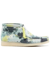 Clarks graphic-print suede boots