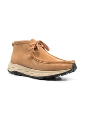 Clarks lace-up chunky-sole suede boots