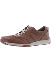 Clarks Langton Race Mens Leather Lifestyle Casual Sneakers