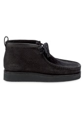 Clarks Pony Hair & Leather Wallabee Boots