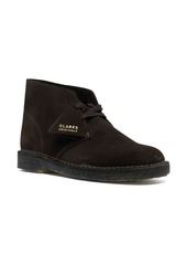 Clarks suede lace-up boots