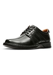 Clarks Touareg Vibe Mens Leather Solid Oxfords