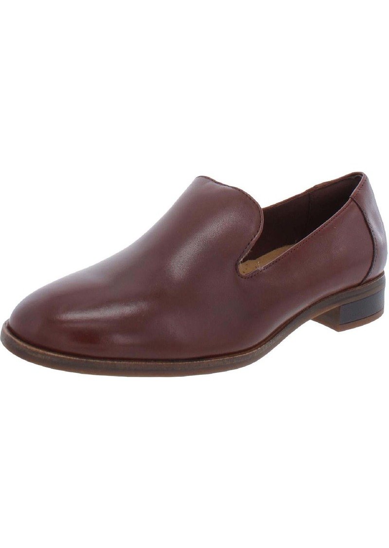 Clarks Trish Style Womens Leather Slip-On Venetian Loafers