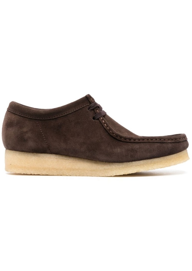 Clarks Wallabee suede loafers