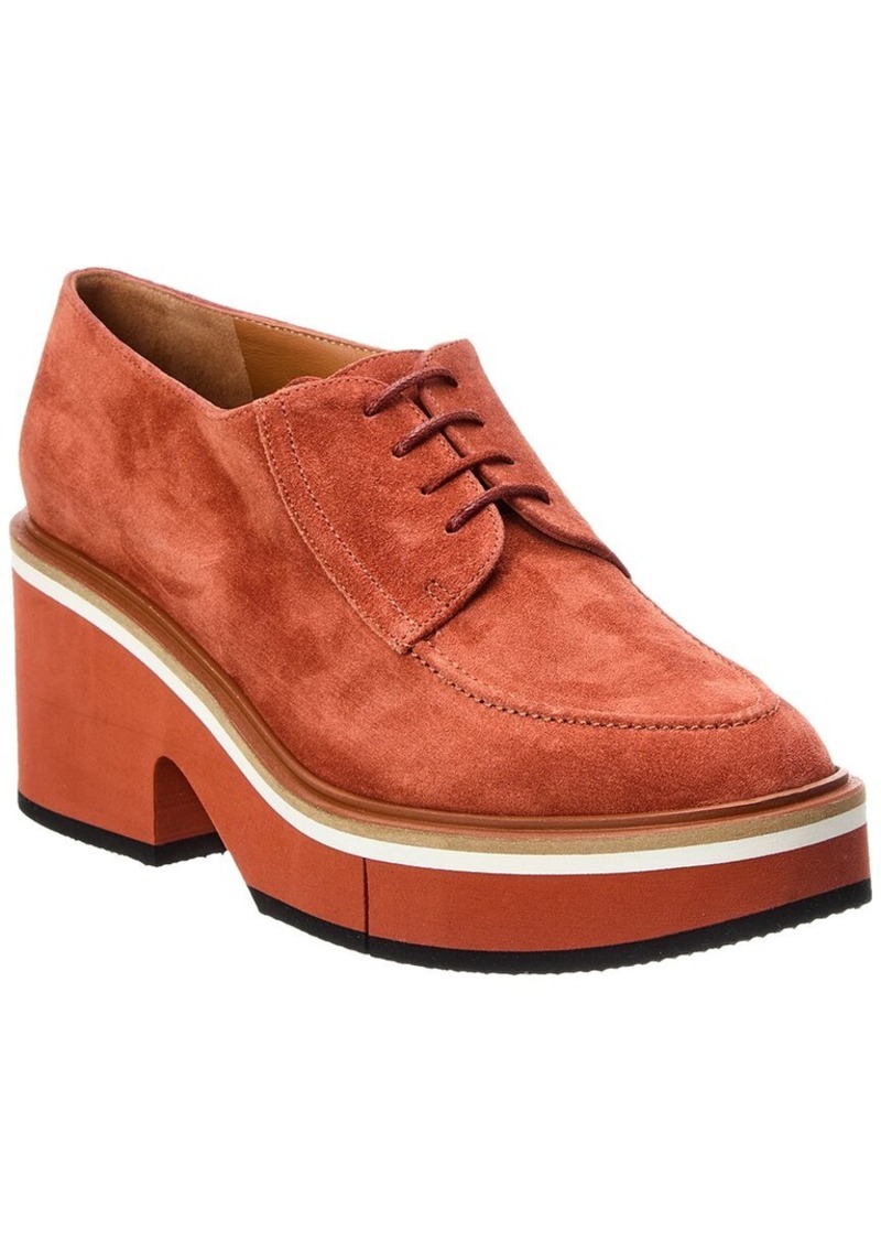 Clergerie Anja Suede Platform Oxford