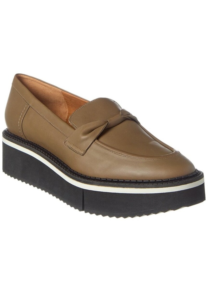 Clergerie Booster Leather Platform Loafer