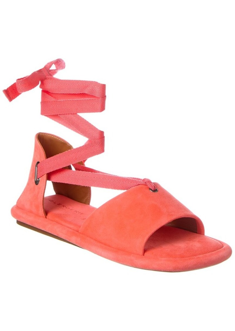 Clergerie Eugenia Suede Sandal