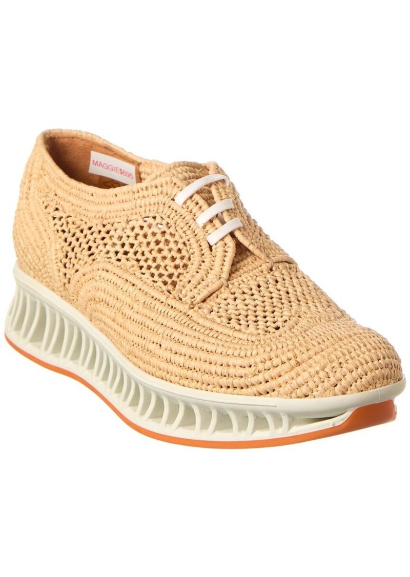 Clergerie Maggie Raffia Oxford