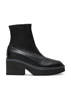 Clergerie Women's Albane Mid Heel Platform Leather Booties