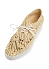 Clergerie Lisa 50MM Raffia Derbys