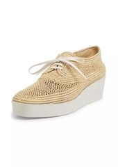 Clergerie Lisa 50MM Raffia Derbys