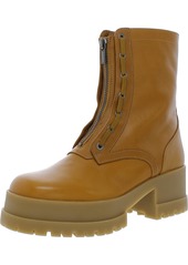 Clergerie Woody Womens Leather Ankle Combat & Lace-up Boots