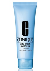 Clinique City Block Purifying Charcoal Clay Face Mask + Scrub in No Color at Nordstrom