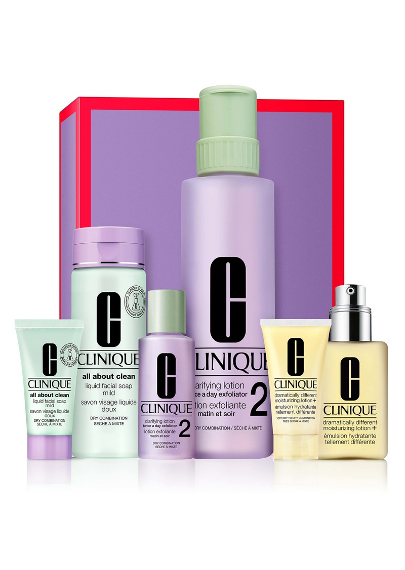 Clinique Great Skin Everywhere Home & Away Set for Very Dry to Dry Combination Skin Types (USD $96.50 Value)