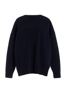 CLOSED - Oversized Wool Sweater - Black - M - Moda Operandi