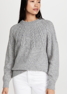 Closed Cable Knit Sweater