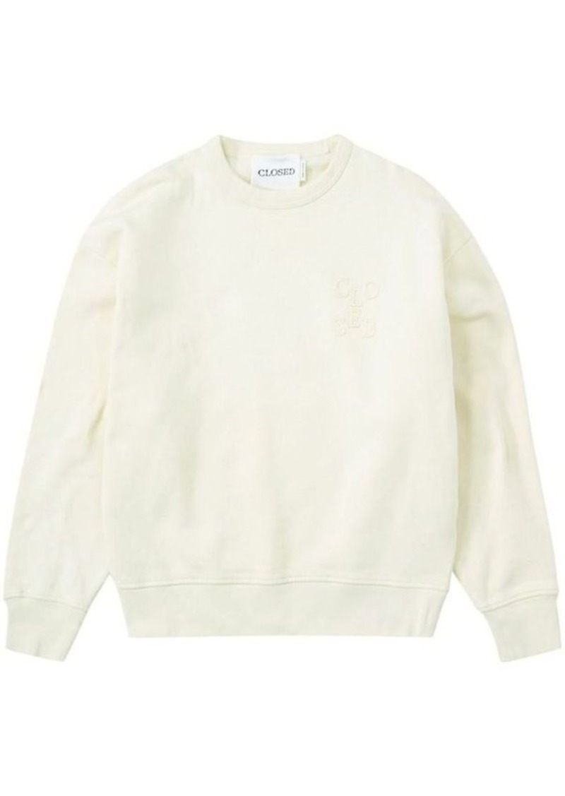CLOSED Logo organic cotton sweatshirt