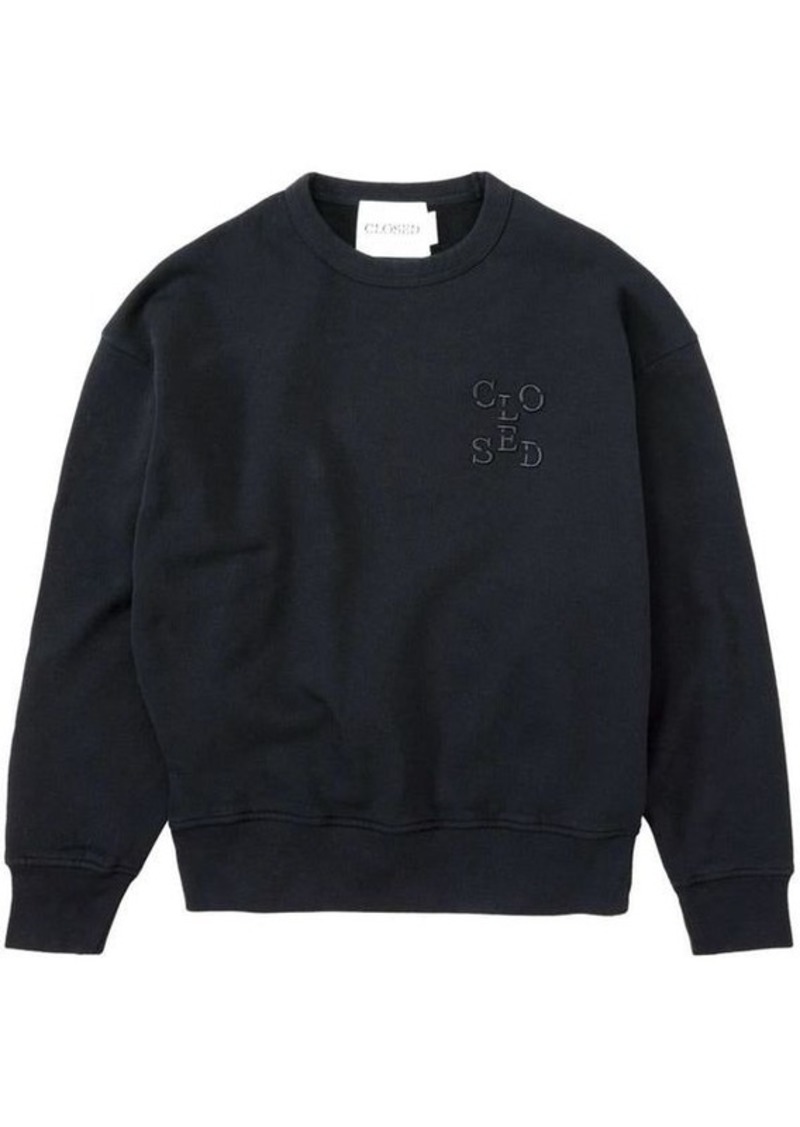 CLOSED Logo organic cotton sweatshirt