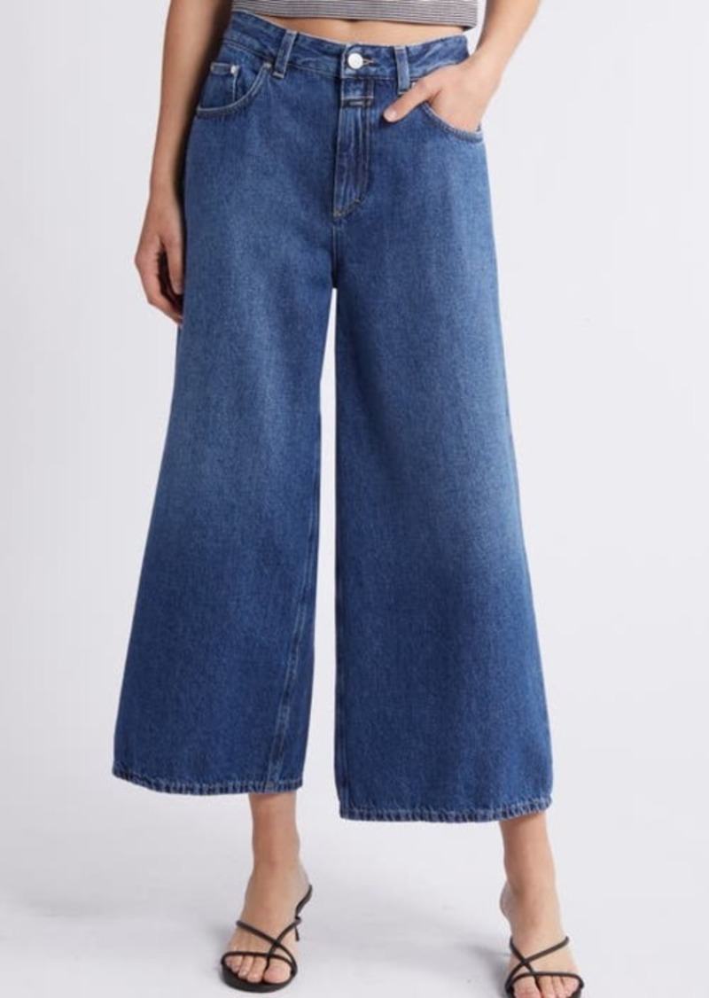 Closed Lyna Crop Wide Leg Jeans