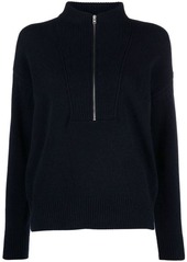 CLOSED Organic wool half zip sweater