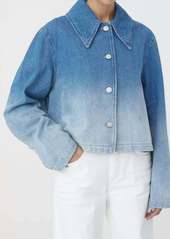 CLOSED Cropped Jacket In Mid Blue