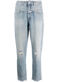 CLOSED Pedal Pusher distressed jeans