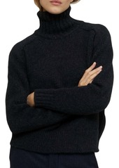CLOSED Royal Alpaca Turtleneck Sweater In Black