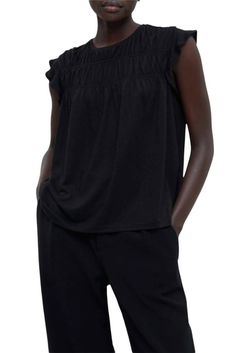CLOSED T-Shirt With Frills In Black