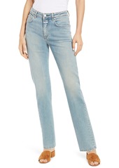 Closed Renton Straight Leg Jeans in Mid Blue at Nordstrom
