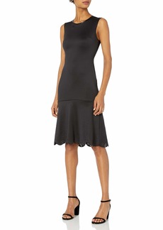 Clover Canyon Sportswear Women's Lasered Neoprene Sleeveless Dress