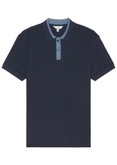 Club Monaco Blocked Collar Polo