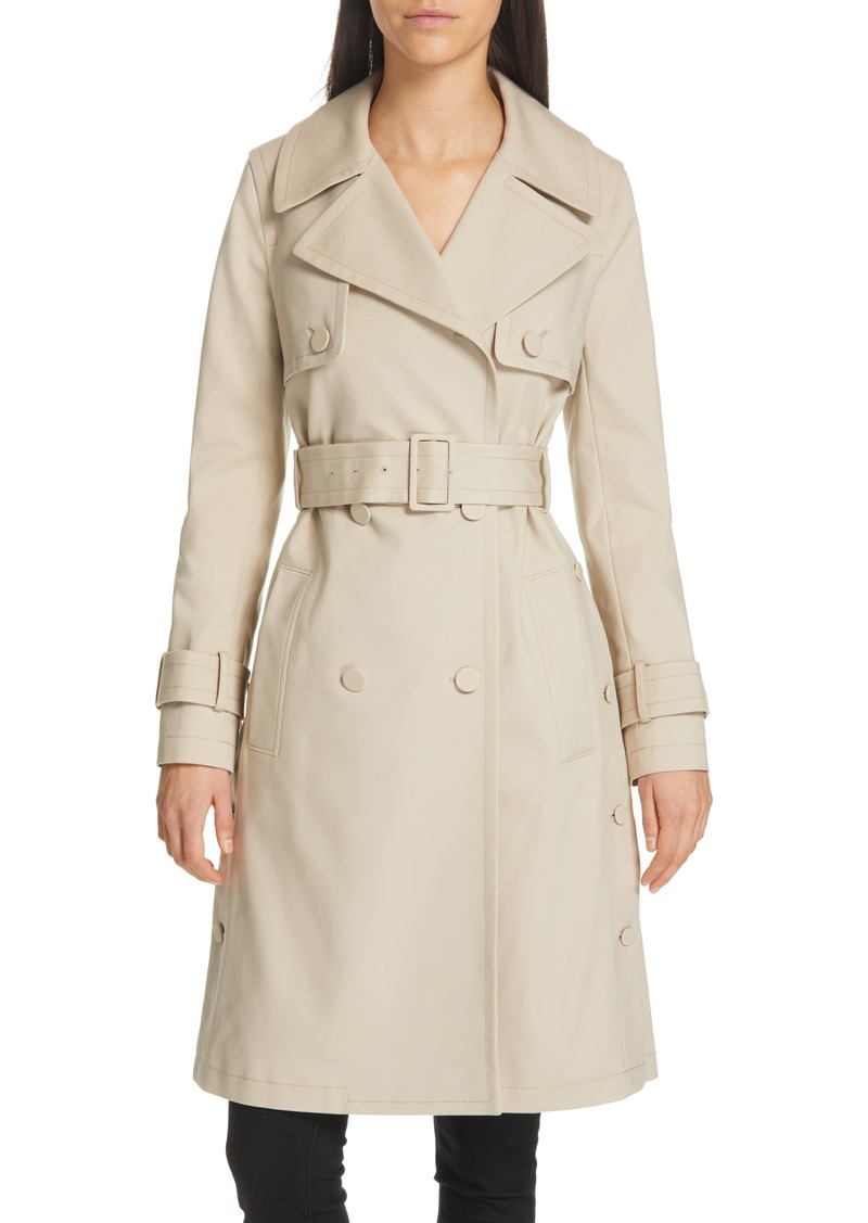 Club Monaco Janney Belted Trench Coat